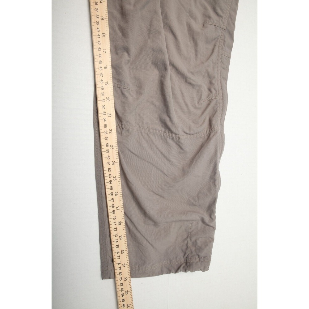 Mountain Hard Wear Pants Mens Large Gray Belt Convertible Hiking Camping Outdoor - Picture 12 of 16